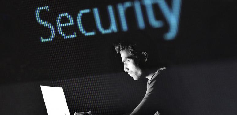 Security Hacking on computer 