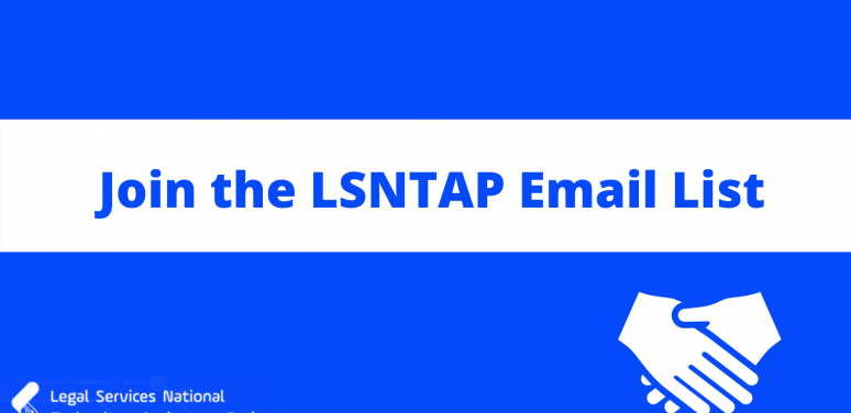 Join the LSNTAP Email List