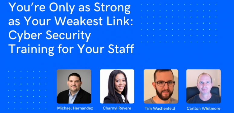 You're only as strong as your weakest link.