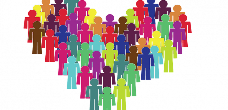 a heart of people