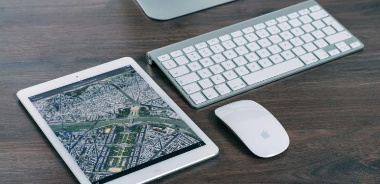 keyboard and a ipad