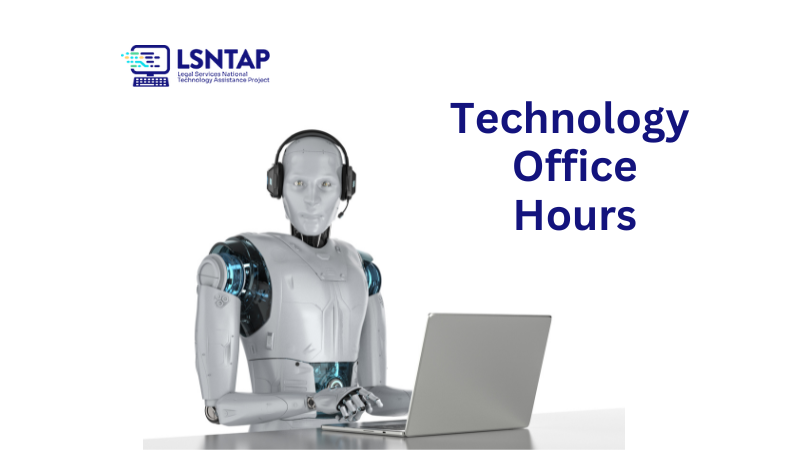 Tech office hours