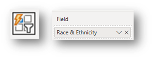 Add slicer window and Field Box window