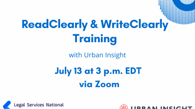 ReadClearly & WriteClearly Training