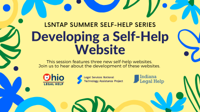 Summer Self-Help Series: Developing a Self-Help Website