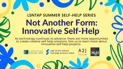 Summer Self-Help Series: Not Another Form - Innovative Self-Help