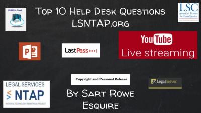 Top 10 Help Desk Questions