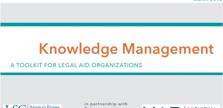 Graphic showing text of Knowledge Management Toolkit