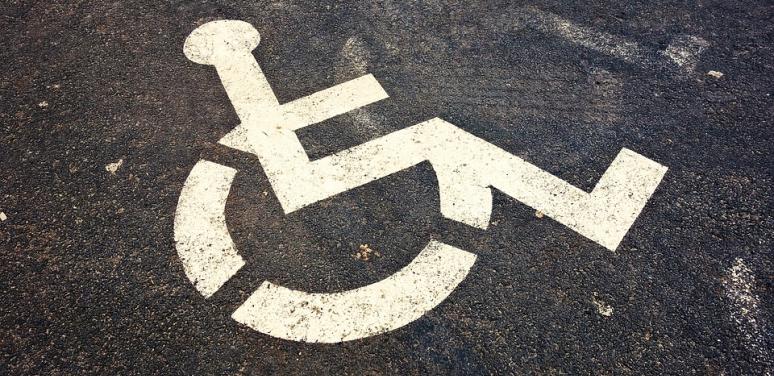 Accessibility wheelchair symbol