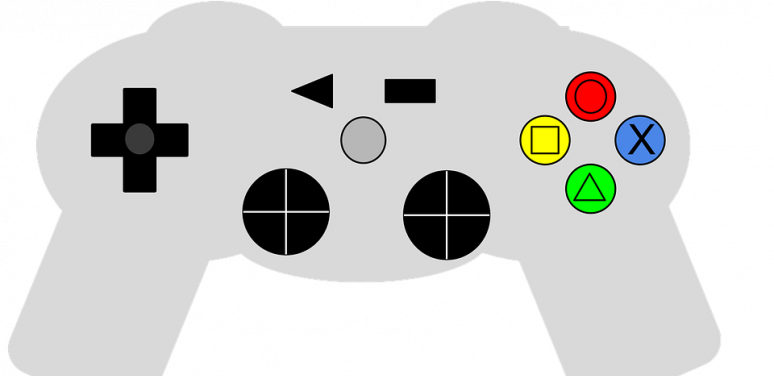 Image of video game controller 