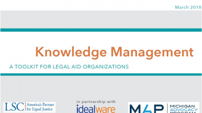 Knowledge Management Toolkit for Legal Aid