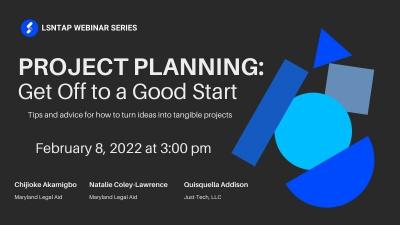 Project Planning: Get Off to a Good Start Webinar 