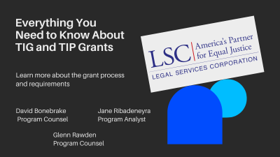 Everything You Need to Know About TIG and TIP Grants Webinar