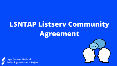 LSNTAP Listserv Community Agreement